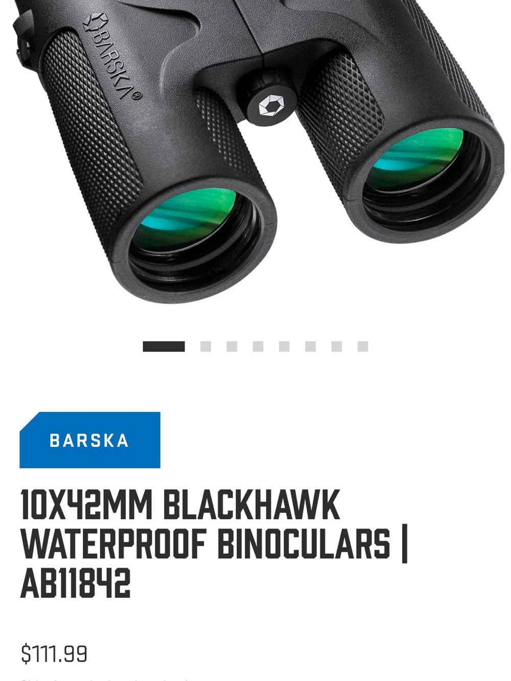 Baraka Blackhawk 12X42 Compact Binoculars - High-Definition & Waterproof - Picture 16 of 16